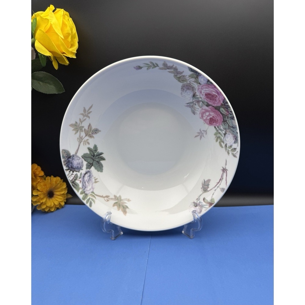 Victoria & Albert Museum Brompton Rose 9" Round Vegetable Bowl Retired Mint